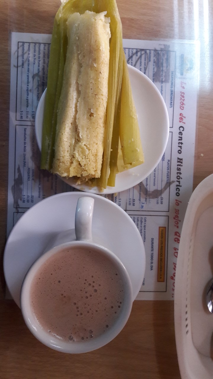 Desayuno chocolate
