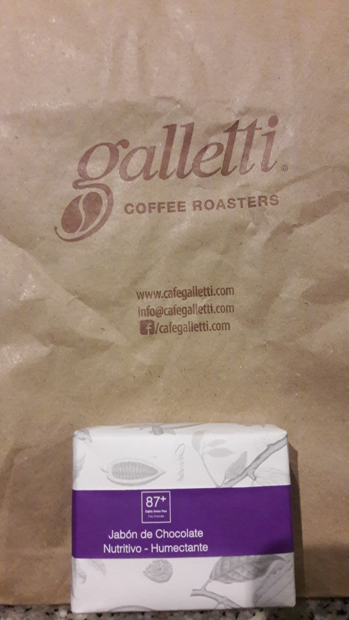 jabon de chocolate en galletti