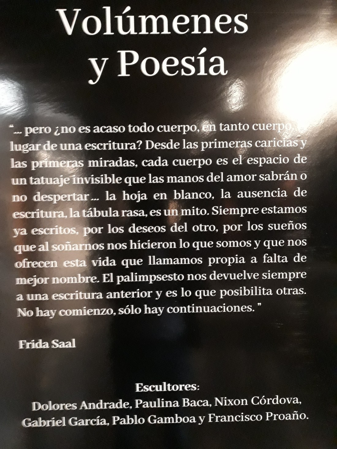 Exposicion escultura